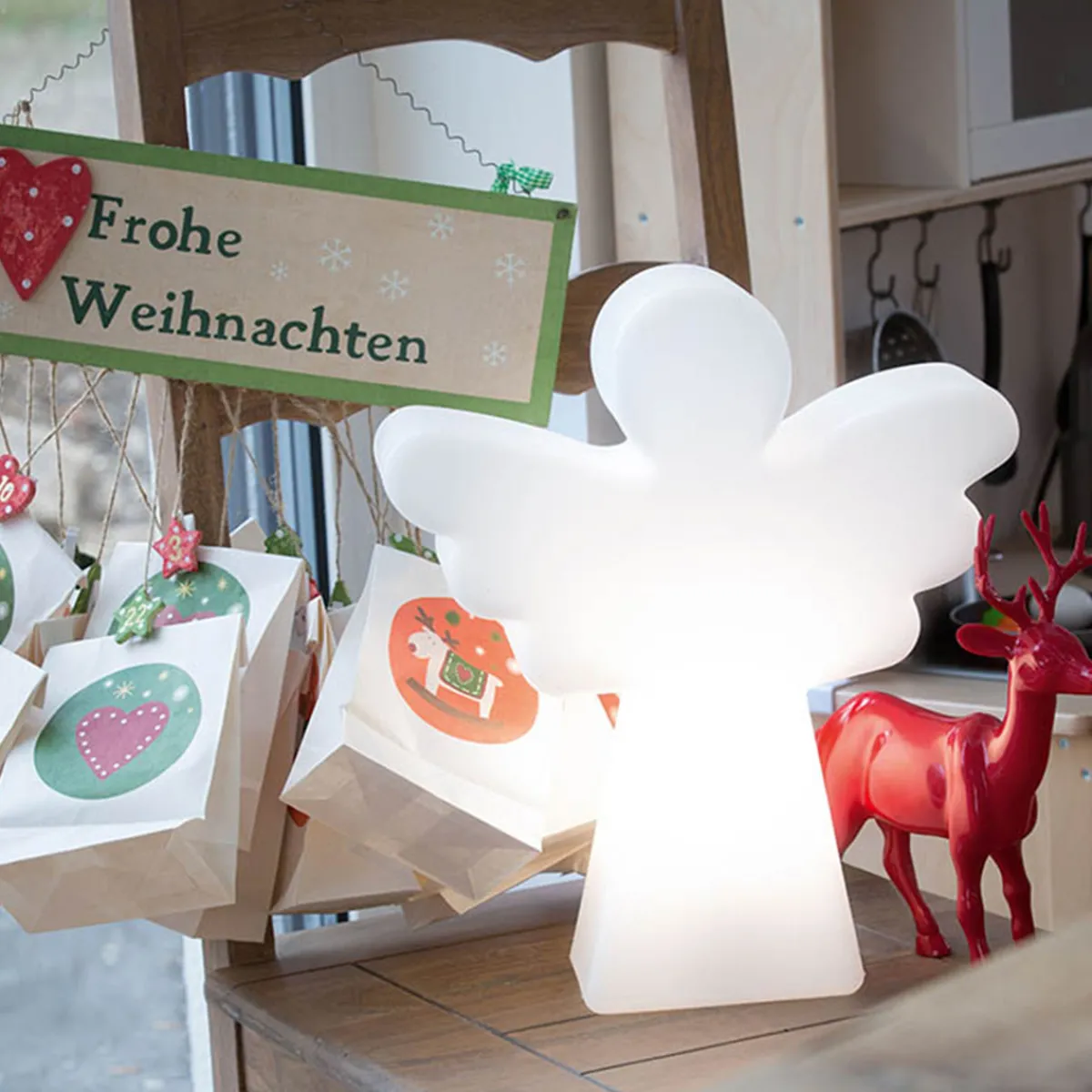 Discount Shining Angel Dekoleuchte Weihnachtsbeleuchtung|Dekorative Leuchten