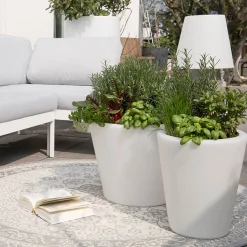 Hot Shining Classic Pot XM Pflanztopf / Dekoleuchte Gartenmöbel|Lichtmöbel