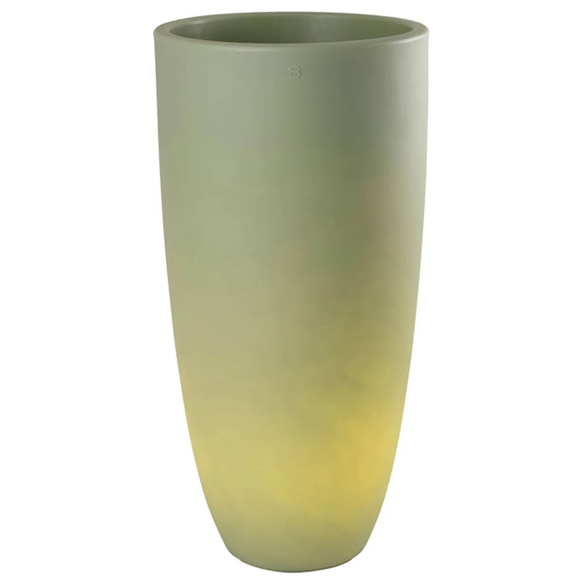 Hot Shining Curvy Pot XL Dekoleuchte Gartenmöbel|Lichtmöbel