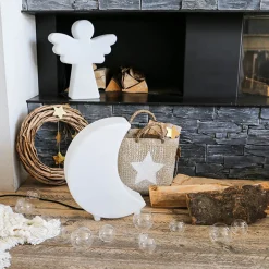 Online Shining Moon Dekoleuchte Kinder Weihnachtsbeleuchtung|Dekoration