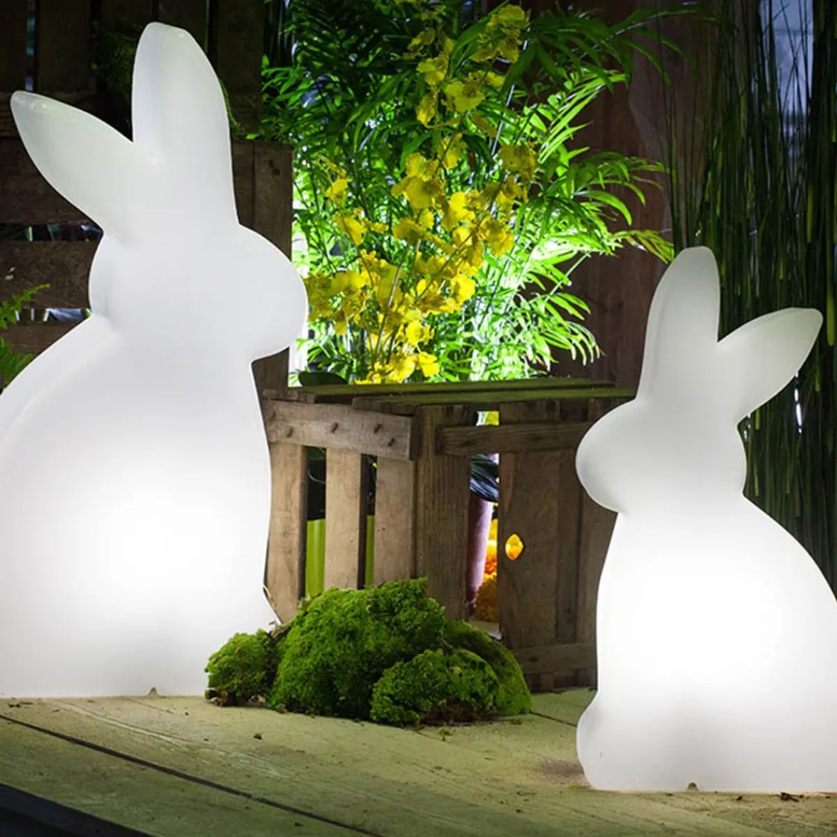 Online Shining Rabbit RGB Dekoleuchte Kinder Dekoration|Terrassen