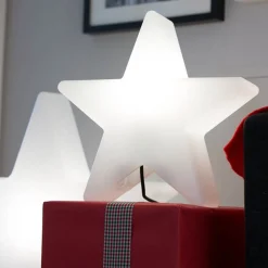 Discount Shining Star Dekoleuchte, Höhe: 37 cm Weihnachtsbeleuchtung|Terrassen