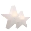 Hot Shining Star Dekoleuchte 40 und 60 cm, 2er-Set Weihnachtsbeleuchtung|Terrassen