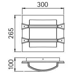 Best 6262 Außenwandleuchte Wandleuchten