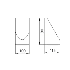 Online 0671 Außenwandleuchte Wandleuchten