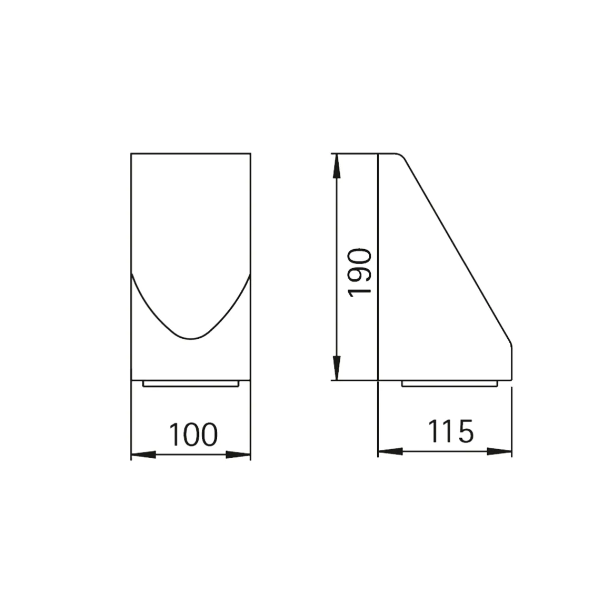 Online 0671 Außenwandleuchte Wandleuchten