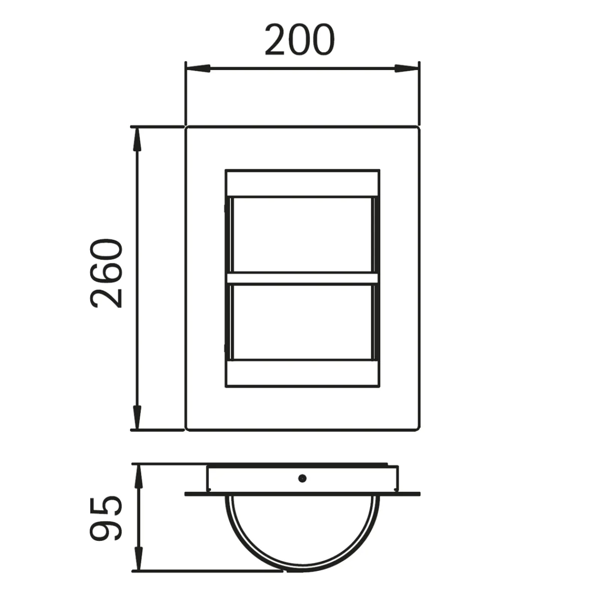 Sale 6224 Außenwandleuchte Wandleuchten