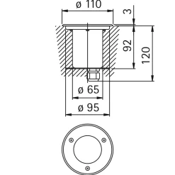 Best 692159 Erdeinbaustrahler Strahler & Scheinwerfer|Bodenleuchten