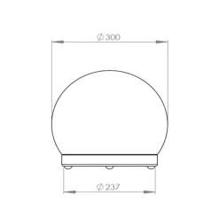 Online 6943 Kugelleuchte Dekorative Leuchten|Bodenleuchten