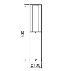 Outlet 690535 Sockelleuchte Stehleuchten