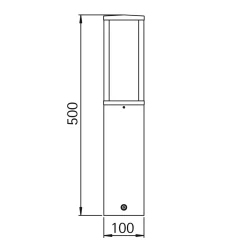 Online 0545 Sockelleuchte Stehleuchten