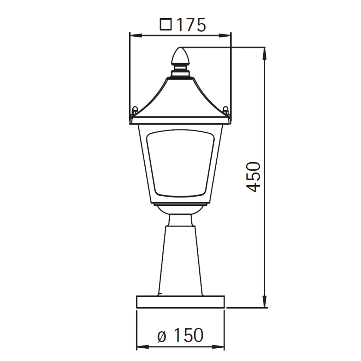Best 0540 Sockelleuchte Stehleuchten