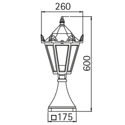 Online 0533 Sockelleuchte Stehleuchten