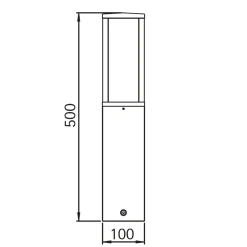Online 690546 Sockelleuchte Stehleuchten