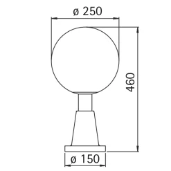 Best 0538 Sockelleuchte Stehleuchten