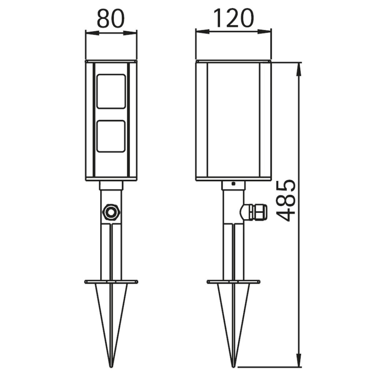 Sale 66210 Steckdosenspieß Energie- & Steckdosensäulen