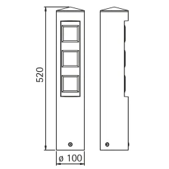 Sale 2102 Steckdosensäule Energie- & Steckdosensäulen