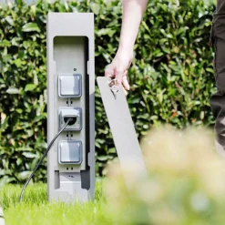 New 624413 Steckdosensäule, abschließbar Energie- & Steckdosensäulen