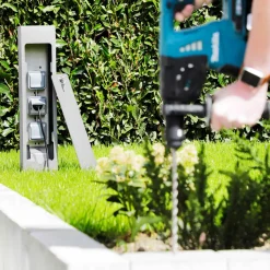 New 624413 Steckdosensäule, abschließbar Energie- & Steckdosensäulen