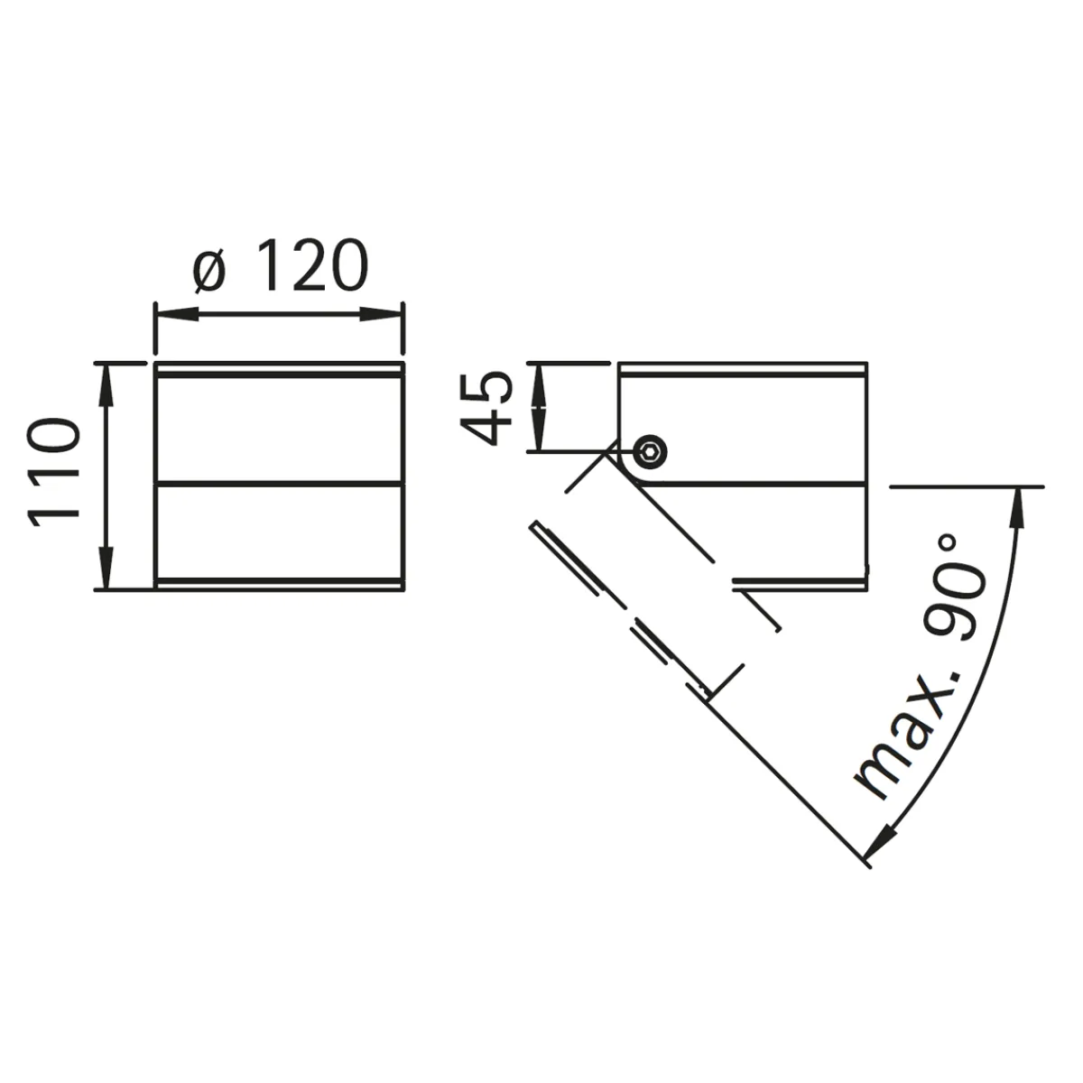 Online 2389 Wandstrahler Wandleuchten|Strahler & Scheinwerfer