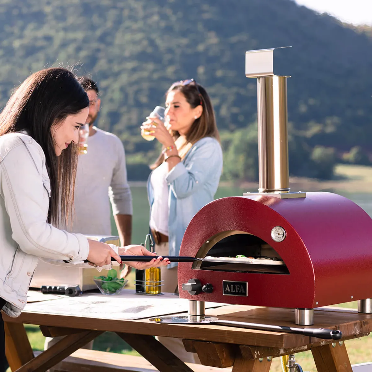 Outlet Moderno Portable Pizzaofen, tragbar Grills & Pizzaöfen