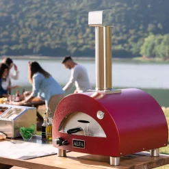 Moderno Portable Pizzaofen, tragbar, inkl. Tragetasche & Pizza Schaufel Set Medium Grills & Pizzaöfen