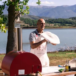 Moderno Portable Pizzaofen, tragbar, inkl. Tragetasche & Pizza Schaufel Set Medium Grills & Pizzaöfen