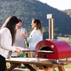 Moderno Portable Pizzaofen, tragbar, inkl. Tragetasche & Pizza Schaufel Set Medium Grills & Pizzaöfen