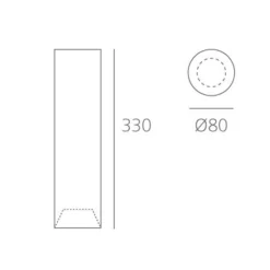 Best Tagora 80 Deckenleuchte Downlights|Deckenleuchten