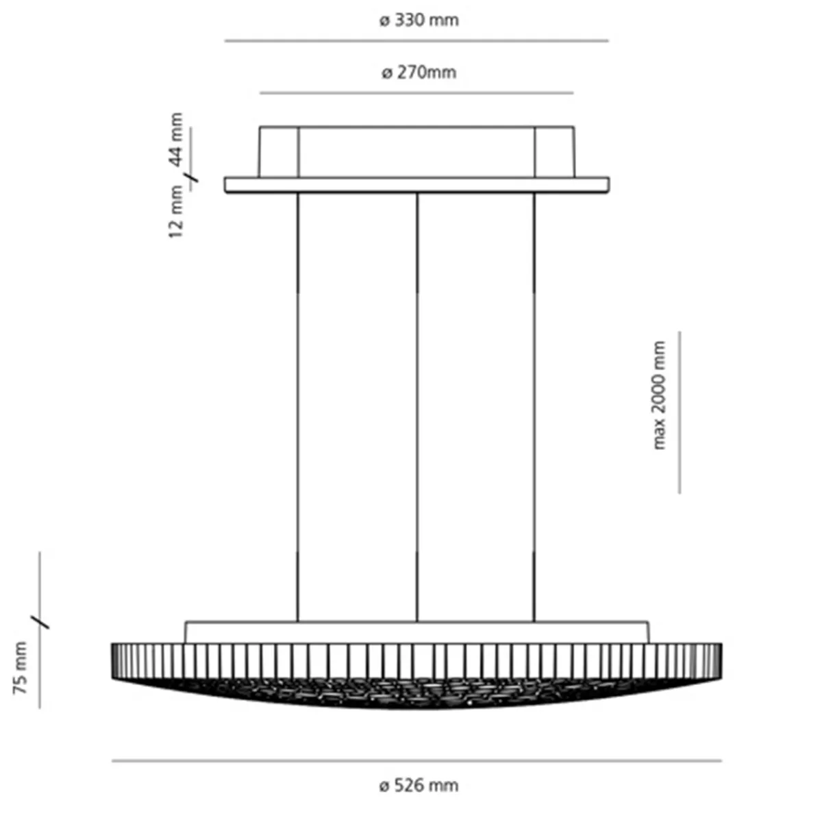 Best Calipso LED Sospensione Pendelleuchten|Wohnzimmer