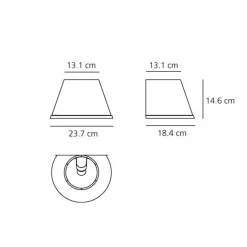 Choose Parete IP23 Wandleuchten|Flur