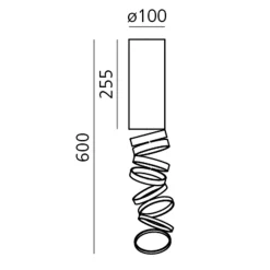 Decompose Soffitto Deckenleuchten|Flur