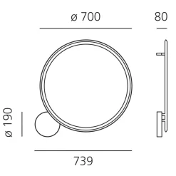 Outlet Discovery LED Parete / Soffitto Deckenleuchten|Wandleuchten