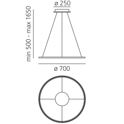 Discount Discovery LED Sospensione Pendelleuchten|Objektbeleuchtung