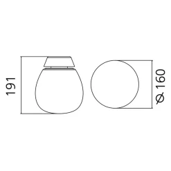 Outlet Empatia LED Parete / Soffitto Wandleuchten|Deckenleuchten