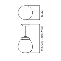 Clearance Empatia LED Sospensione Pendelleuchten