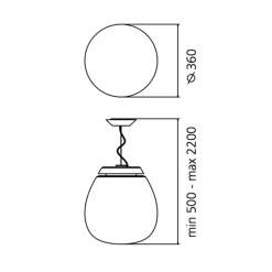 Clearance Empatia LED Sospensione Pendelleuchten