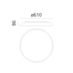 Outlet Febe LED Soffitto Wandleuchten|Deckenleuchten
