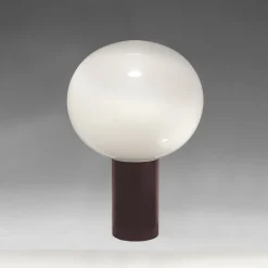 New Laguna Tavolo, Struktur: Satin Bronze Flur|Tischleuchten