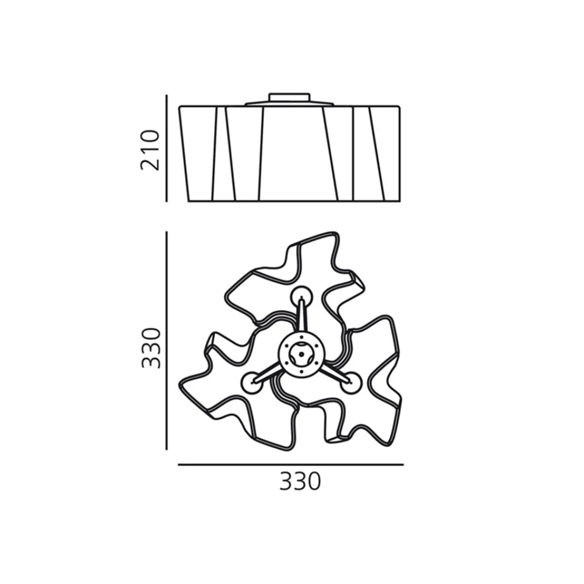 Logico Micro Soffitto Deckenleuchten|Flur