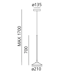 Orsa LED Sospensione Pendelleuchten