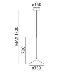 Orsa LED Sospensione Pendelleuchten