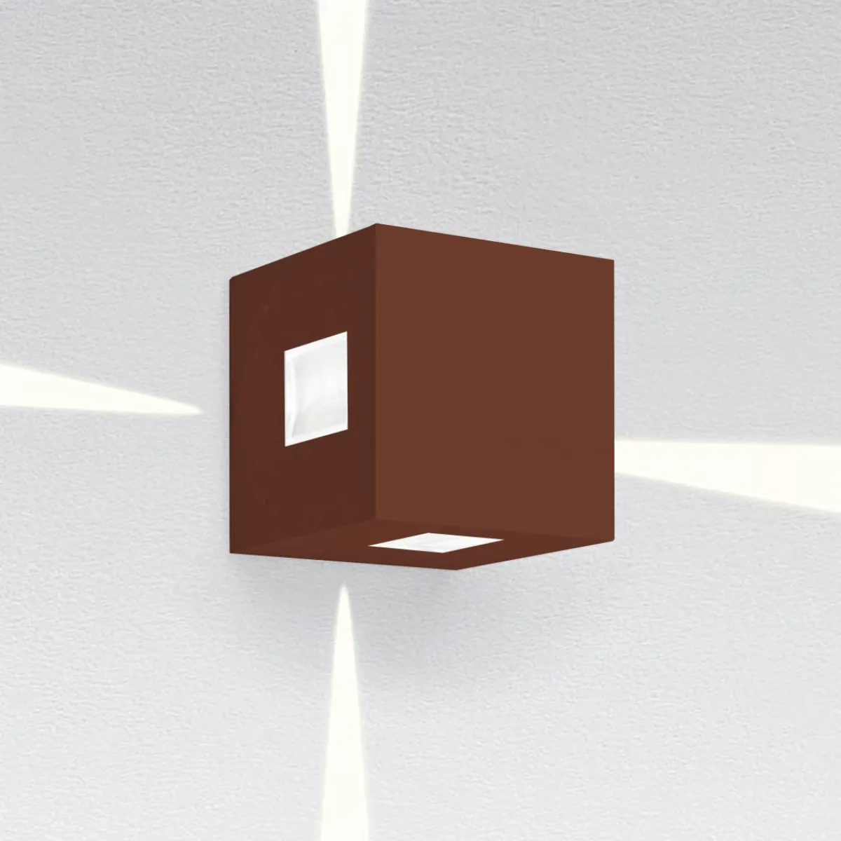 Effetto 14S LED 4N Außenwandleuchte, 4 x 5° Hauseingänge|Fassaden