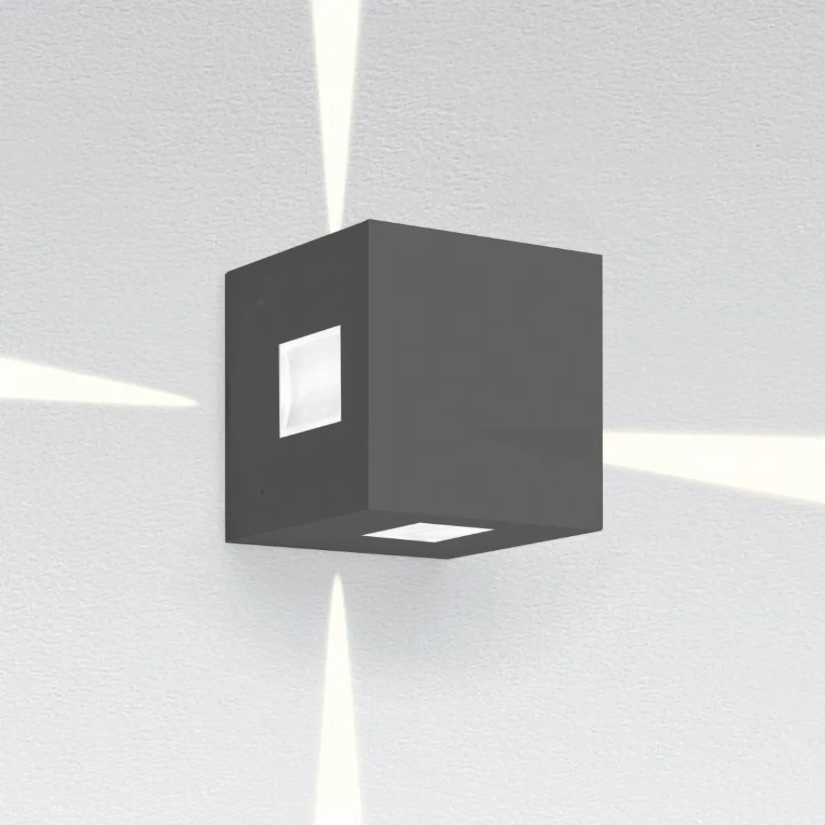 Effetto 14S LED 4N Außenwandleuchte, 4 x 5° Hauseingänge|Fassaden