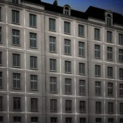 Effetto 14S LED 4N Außenwandleuchte, 4 x 5° Hauseingänge|Fassaden