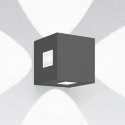 Clearance Effetto 14S LED 4L Außenwandleuchte, 4 x 50° Hauseingänge|Fassaden