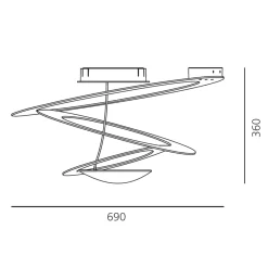 Best Pirce Mini Soffitto Wohnzimmer|Schlafzimmer