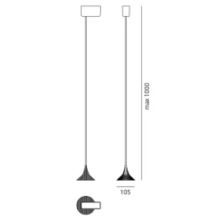 Outlet Unterlinden LED Sospensione Pendelleuchten