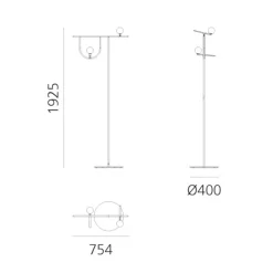 Outlet Yanzi LED Terra Stehleuchten|Flur