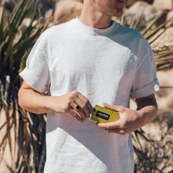 New Aluminium Electric Lime Slide Slim Wallet Geldbörse Gadgets & Technik|Aufbewahrung